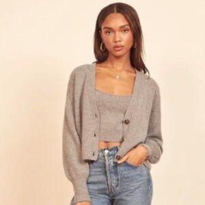 Reformation Cashmere Sweater Set